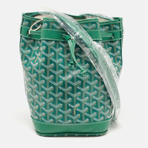 Ine Coated Canvas and Leather Petit Flot Bucket Bag - Goyard - Modalova