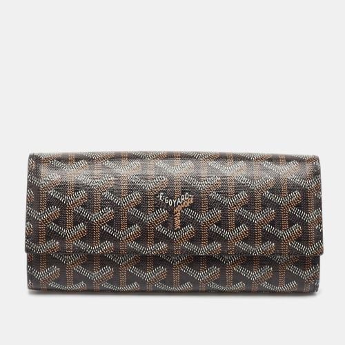 Ine Coated Canvas Varenne Continental Wallet - Goyard - Modalova