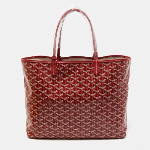 Ine Coated Canvas and Leather Saint Louis PM Tote - Goyard - Modalova