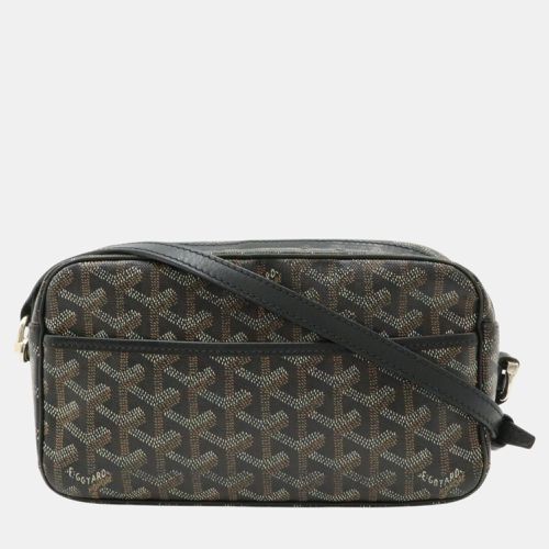 Cup Vert Pm Shoulder Bag Pochette Coated Canvas Leather Brown - Goyard - Modalova