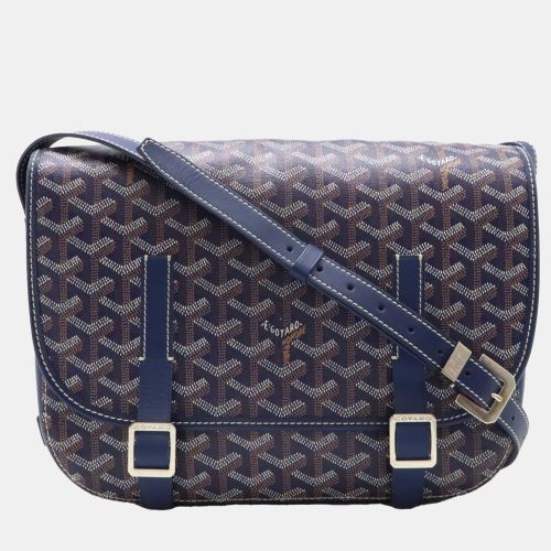 Coated Canvas Leather Belvedere MM Shoulder Bag - Goyard - Modalova