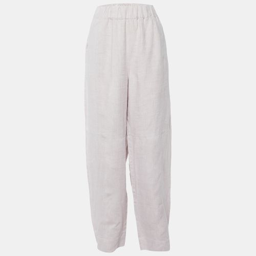 Pale Hemp Baggy Trousers XL - Ganni - Modalova