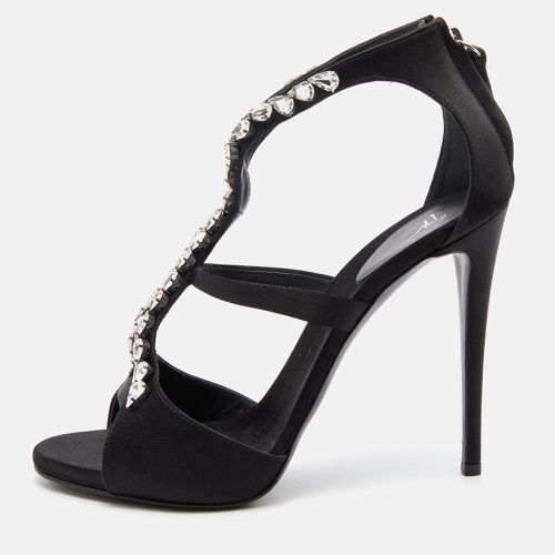 Leather Crystal Embellished Pumps Size 38 - Giuseppe Zanotti - Modalova