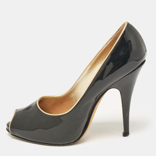 Patent Leather Peep Toe Pumps Size 37 - Giuseppe Zanotti - Modalova