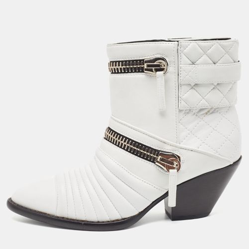 Quilted Leather Ankle Boots Size 37.5 - Giuseppe Zanotti - Modalova