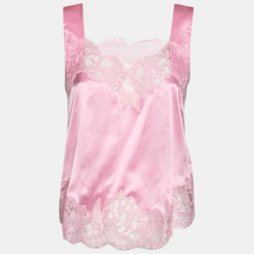 Satin Slip Cami Lace Trimmed Top M - Givenchy - Modalova