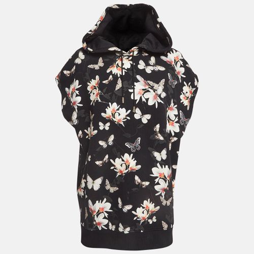 Printed Cotton Knit Oversized Hoodie M - Givenchy - Modalova