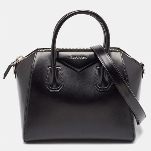 Glossy Leather Small Antigona Satchel - Givenchy - Modalova