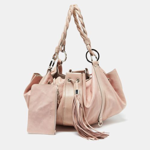 Leather Drawstring Tassel Hobo - Givenchy - Modalova