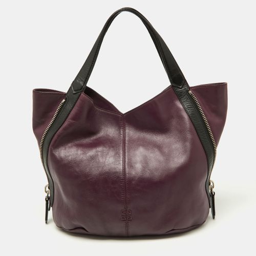 Black Double Sided Zip Hobo - Givenchy - Modalova