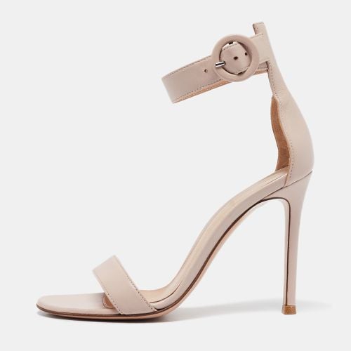 Leather Portofino Ankle Strap Sandals Size 35 - Gianvito Rossi - Modalova