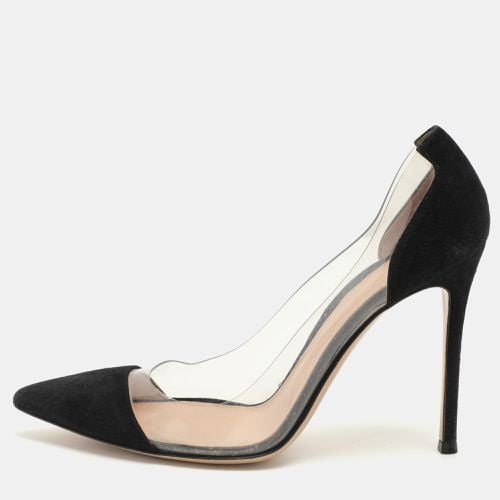 PVC and Suede Plexi Pumps Size 39 - Gianvito Rossi - Modalova