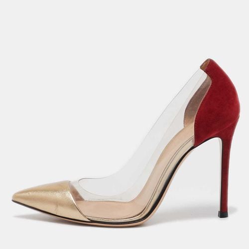 PVC and Suede Plexi Pumps Size 36 - Gianvito Rossi - Modalova