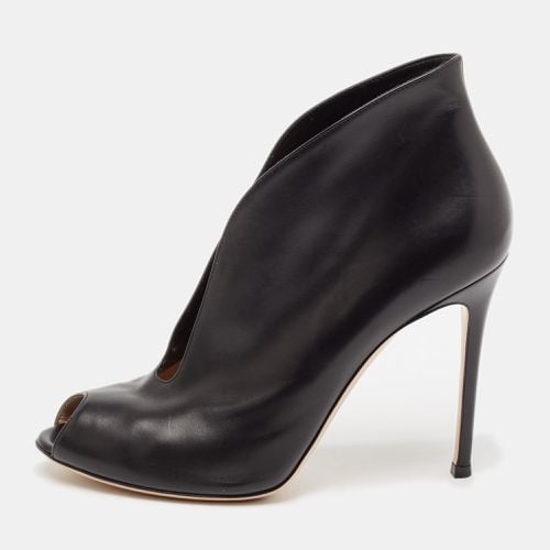 Leather Vamp Booties Size 41 - Gianvito Rossi - Modalova