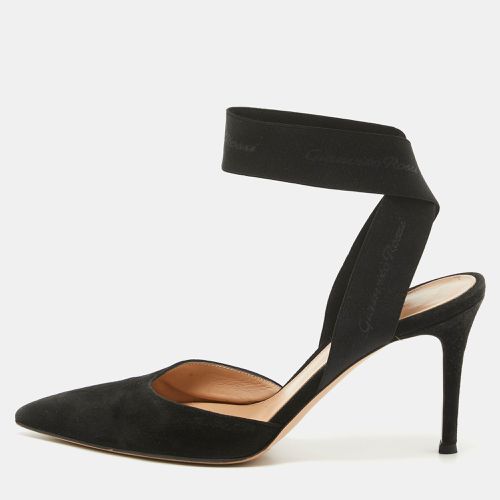 Suede Continuity Elastic Pumps Size 38 - Gianvito Rossi - Modalova