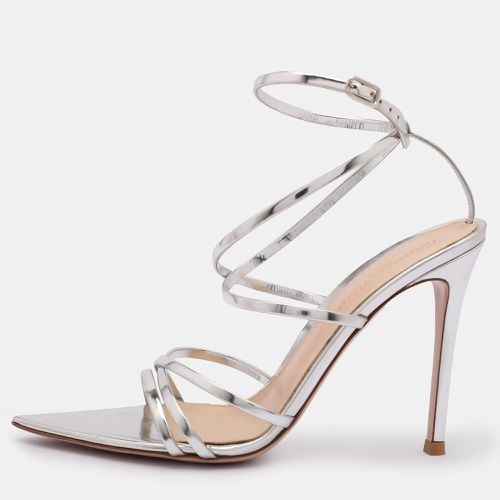 Leather Kim Ankle Strap Sandals Size 37 - Gianvito Rossi - Modalova