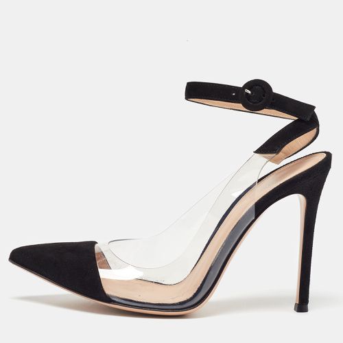 PVC and Suede D'orsay Pumps Size 38 - Gianvito Rossi - Modalova