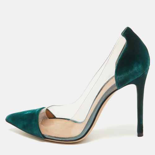 PVC and Velvet Plexi Pumps Size 38 - Gianvito Rossi - Modalova