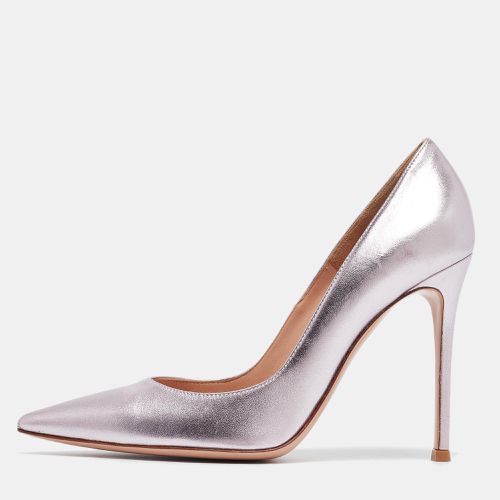 Metallic Leather Gianvito Pumps Size 39 - Gianvito Rossi - Modalova