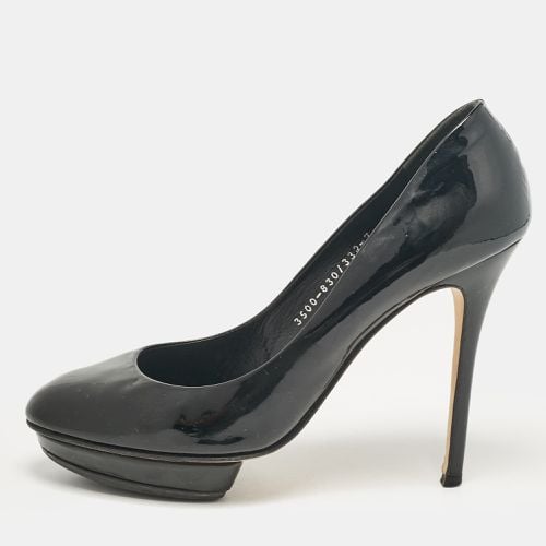 Patent Leather Platform Pumps Size 40 - Gina - Modalova