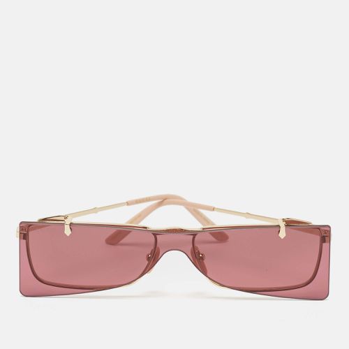 GG0363S Flip Up Rectangular Sunglasses - Gucci - Modalova