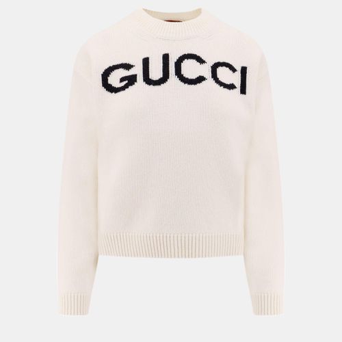 Gucci White Sweater Knitwear 5 - Gucci - Modalova