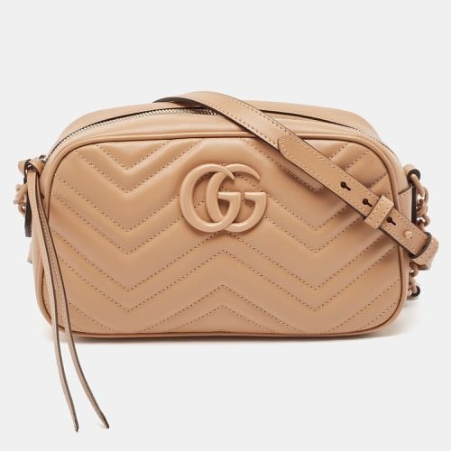 Matelassé Leather Small GG Marmont Shoulder Bag - Gucci - Modalova