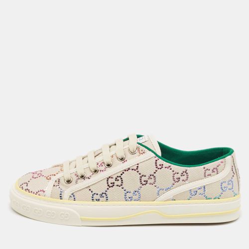 Multicolor Crystal GG Canvas Tennis 1977 Sneakers Size 38 - Gucci - Modalova