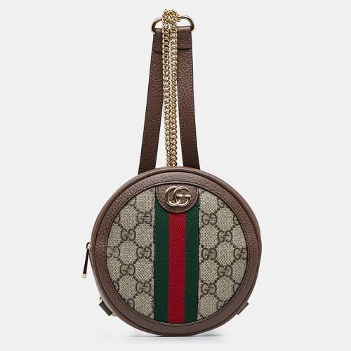 Mini GG Supreme Round Ophidia Backpack - Gucci - Modalova