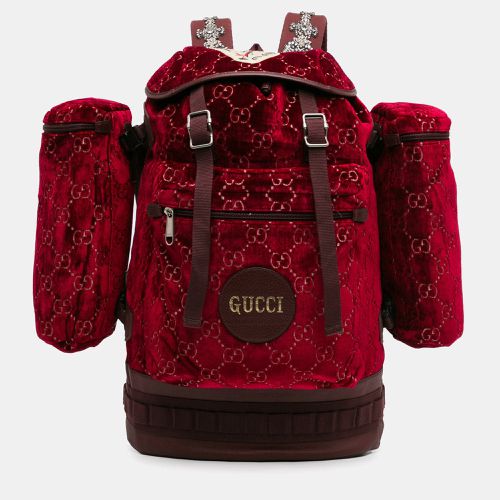 Large GG Velvet Heart Alpina Backpack - Gucci - Modalova