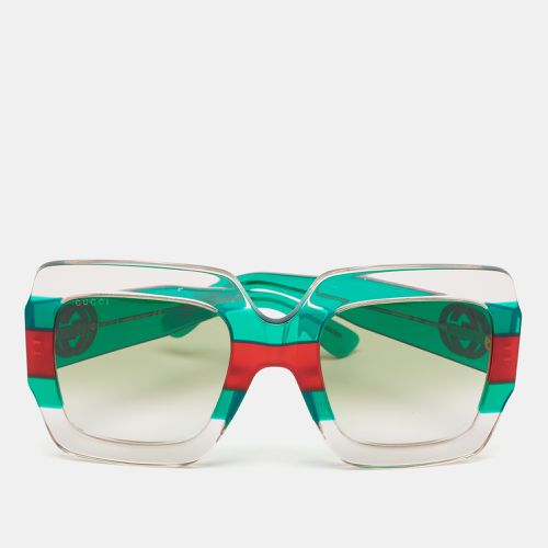 Red Gradient GG0178S Oversized Sunglasses - Gucci - Modalova