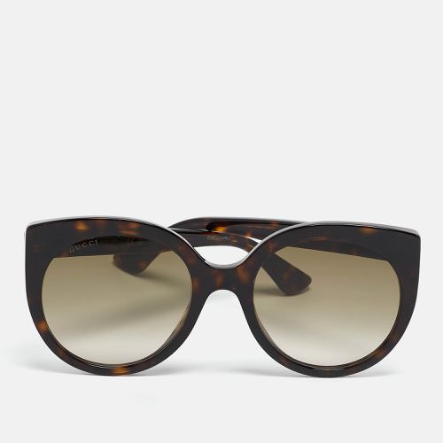 Tortoise Gradient GG0325S Cat Eye Sunglasses - Gucci - Modalova