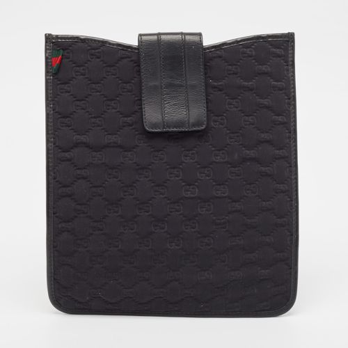 GG Fabric and Leather iPad Case - Gucci - Modalova