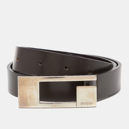 Leather G Buckle Waist Belt 75CM - Gucci - Modalova