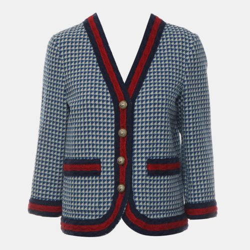 Tweed Button-Up Cardigan IT 42 - Gucci - Modalova