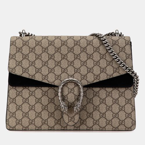 Brown Medium GG Supreme Dionysus Shoulder Bag - Gucci - Modalova