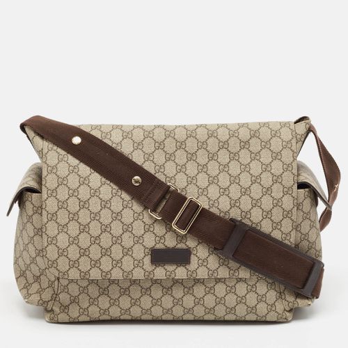 GG Supreme Canvas Medium Baby Changing Bag - Gucci - Modalova