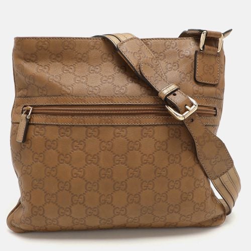 Ssima Leather Messenger Bag - Gucci - Modalova