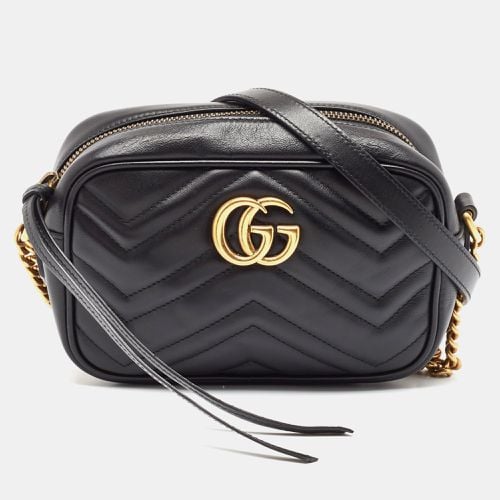 Matelassé Leather Mini GG Marmont Crossbody Bag - Gucci - Modalova