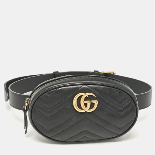 Matelassé Leather Mini GG Marmont Belt Bag - Gucci - Modalova