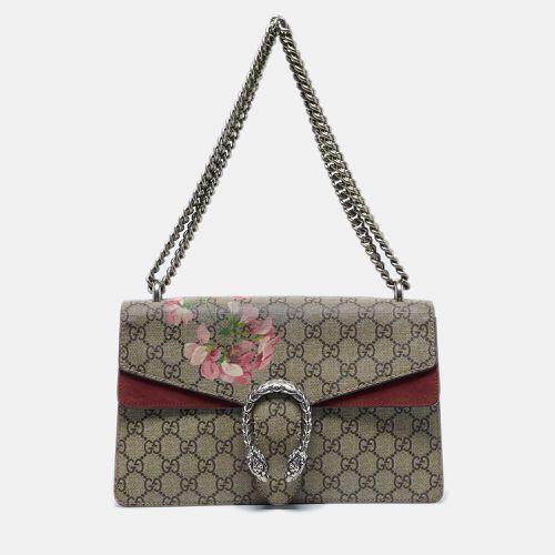 Beige GG Supreme Blooms Canvas Small Dionysus Shoulder Bag - Gucci - Modalova