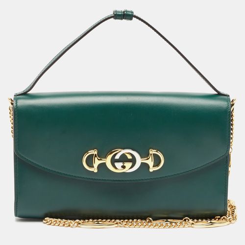 Leather Zumi Top Handle Bag - Gucci - Modalova