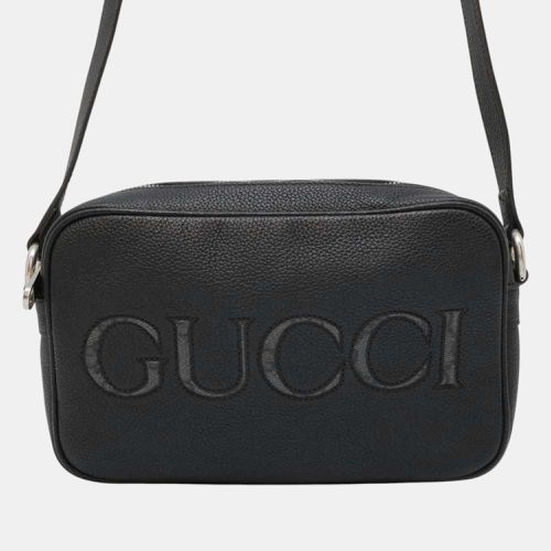 Leather Gg Supreme Shoulder Bag - Gucci - Modalova