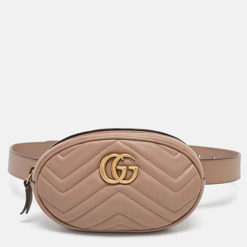 Matelassé Leather Mini GG Marmont Belt Bag - Gucci - Modalova