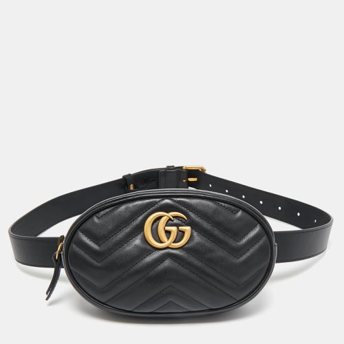 Matelassé Leather GG Marmont Belt Bag - Gucci - Modalova