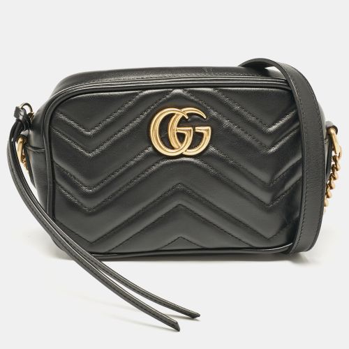 Matelasse Leather Mini GG Marmont Shoulder Bag - Gucci - Modalova