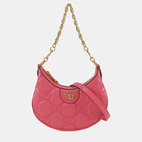 Mini Leather GG Matelasse Marmont Satchel - Gucci - Modalova