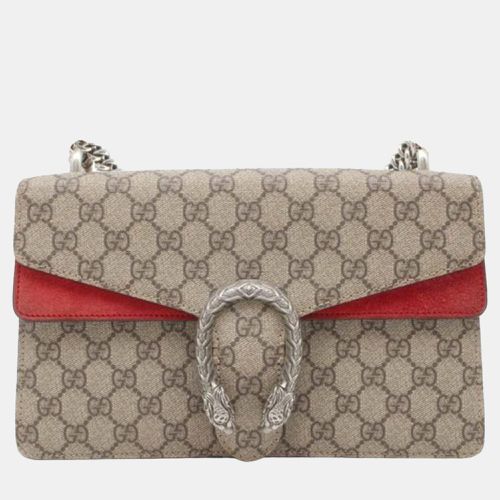 Brown Small GG Supreme Dionysus Shoulder Bag - Gucci - Modalova