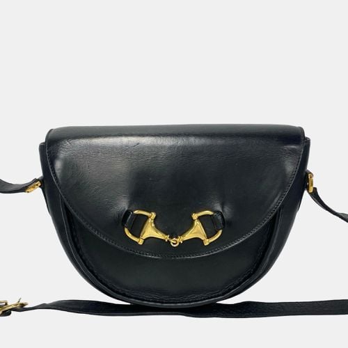 Leather Vintage Horsebit Shoulder Bag - Gucci - Modalova