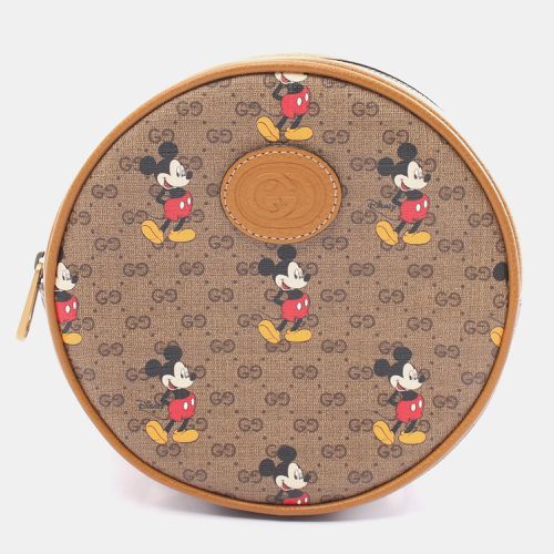 Canvas x Disney GG Supreme Round Backpack - Gucci - Modalova